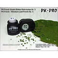PK-Pro PK Punch - Miniature-Leaf Punch-No. 3 - 4xLeaves-Mix - PK-003 Punch