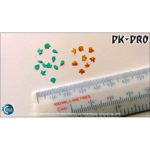 PK-Pro PK Punch - Miniature-Leaf Punch-No. 3 - 4xLeaves-Mix - PK-003 Punch