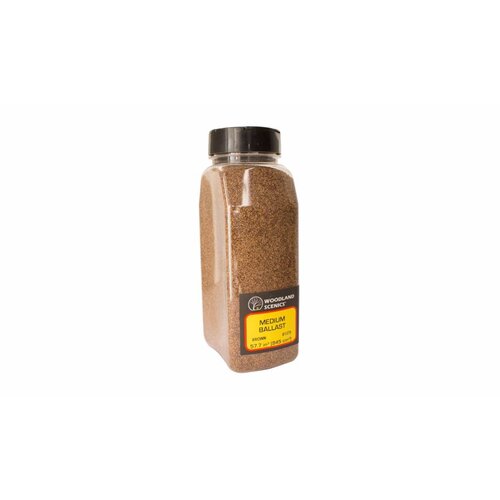 Woodland Scenics Brown Medium Ballast Shaker - 945cmÂ³ - B1379