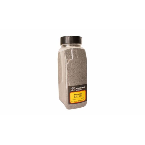 Woodland Scenics Gray Fine Ballast Shaker - 945cmÂ³ - B1375