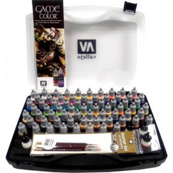 Game Color Basic Set + brushes - 72 kleuren - 17ml - 72172