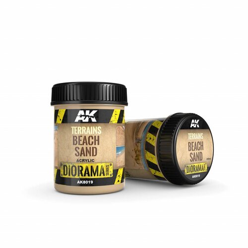AK interactive Terrains Beach Sand - Diorama Series - 250ml - AK-8019