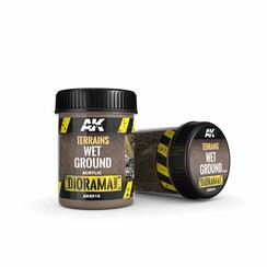 Terrains Wet Ground - Diorama Series - 250ml - AK-8016