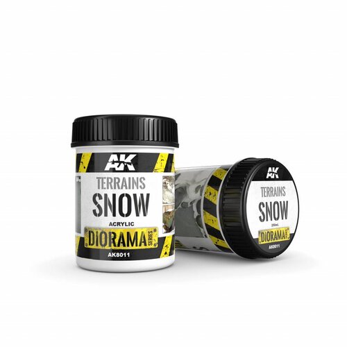 AK interactive Terrains Snow - Diorama Series - 250ml - AK-8011