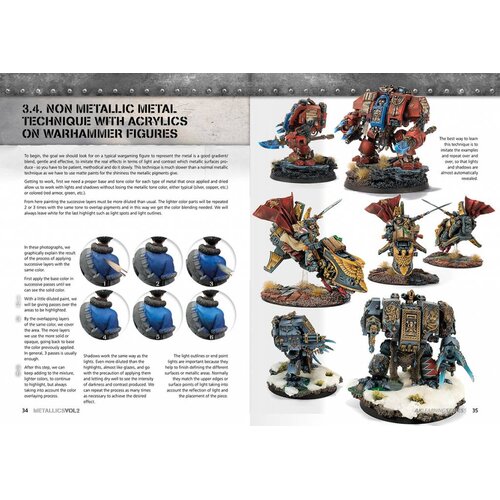 AK interactive Metallics Vol 2 - AK Learning Series nr 5 - 86pag - AK-508