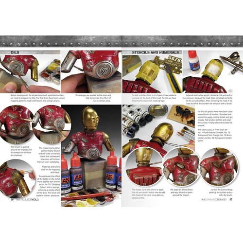 AK interactive Metallics Vol 2 - AK Learning Series nr 5 - 86pag - AK-508