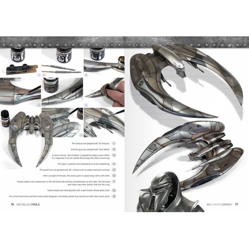 AK interactive Metallics Vol 2 - AK Learning Series nr 5 - 86pag - AK-508