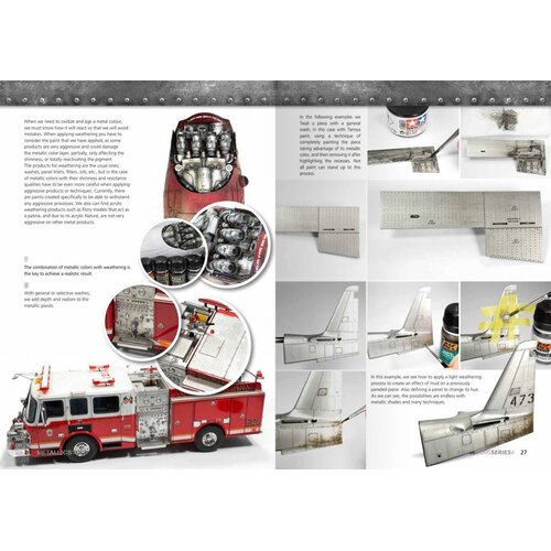 AK interactive Metallics Vol 1 - AK Learning Series nr 4 - 86pag - AK-507