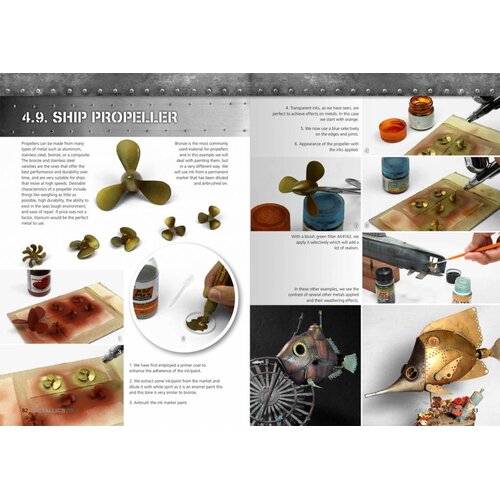 AK interactive Metallics Vol 1 - AK Learning Series nr 4 - 86pag - AK-507