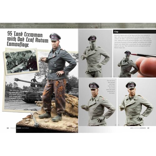 AK interactive Panzer Crew Uniforms - AK Learning Series nr 2 - 2nd Edition - 86pag - AK-272