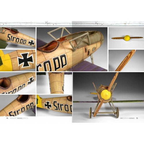 AK interactive Realistic Wood Effects Improved Editon - AK Learning Series nr 1 - 86pag - AK-259