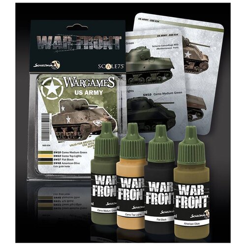 Scale 75 War Front Wargames US Army - 4 kleuren - 17ml - SSE-034