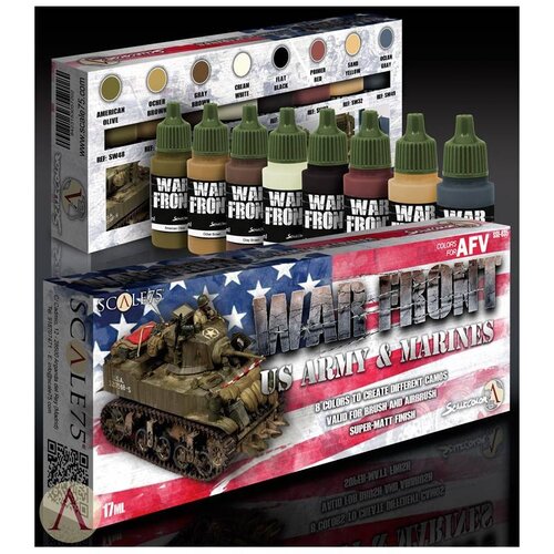 Scale 75 War Front US Army & Marines - 8 kleuren - 17ml - SSE-035