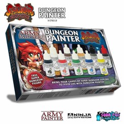 The Dungeon Painter: Paint Set for Super Dungeon Explore - 10 kleuren - 17 ml - WP8018