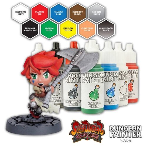 The Army Painter The Dungeon Painter: Paint Set for Super Dungeon Explore - 10 kleuren - 17 ml - WP8018