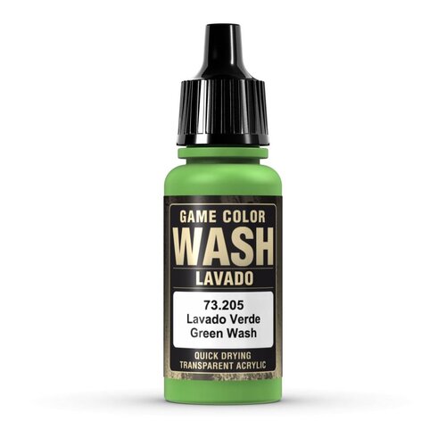 Vallejo Game Color Wash Green Shade - 17ml - 73205
