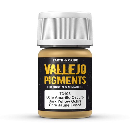 Vallejo Pigment Dark Yellow Ochre - 35ml - 73103