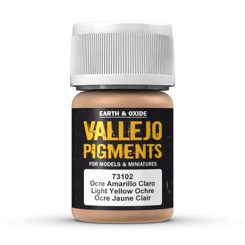 Vallejo Pigment Light Yellow Ochre - 35ml - 73102