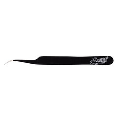 Ultra fine tweezers black - 30420