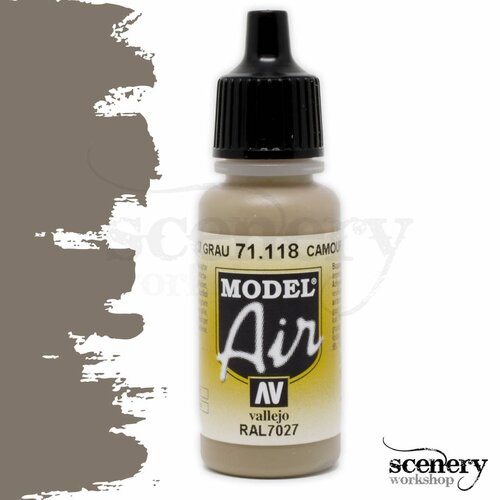 Vallejo Model Air Camouflage Grey - 17ml - 71118