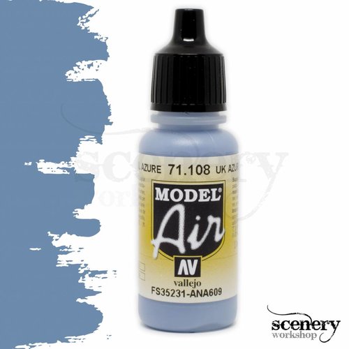 Vallejo Model Air UK Azure Blue - 17ml - 71108