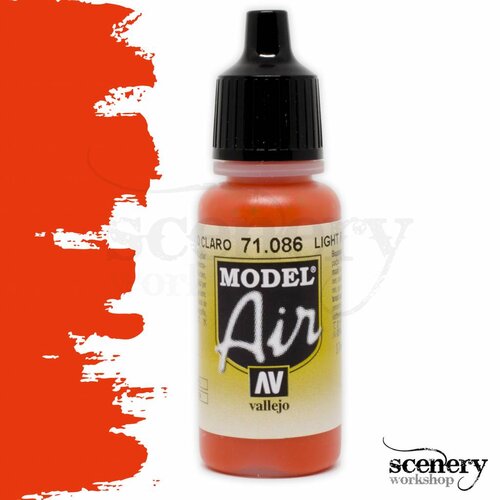 Vallejo Model Air Light Red - 17ml - 71086
