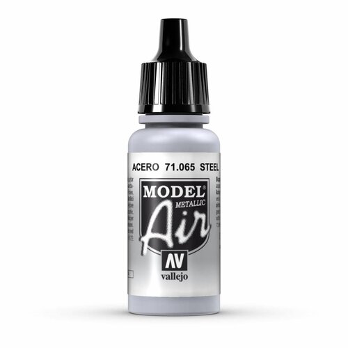 Vallejo Model Air Metallic Steel - 17ml - 71065