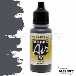 Model Air Black Grey RLM66 - 17ml - 71055
