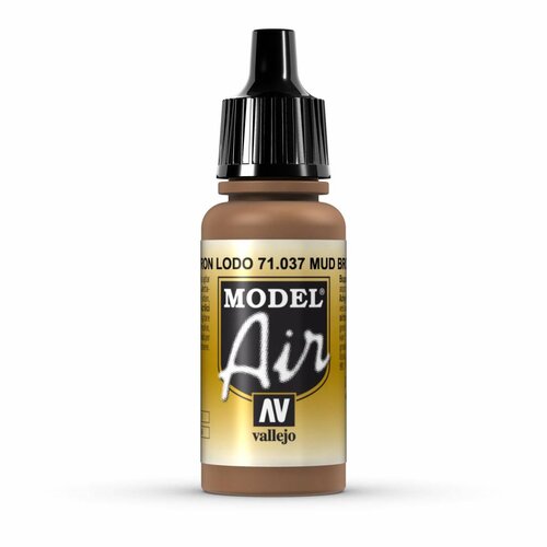 Vallejo Model Air Mud Brown - 17ml - 71037