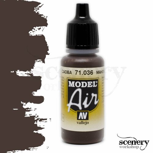 Vallejo Model Air Mahogany - 17ml - 71036