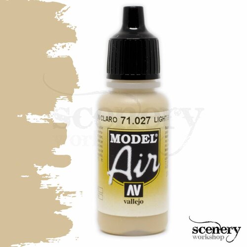 Vallejo Model Air Light Brown - 17ml - 71027
