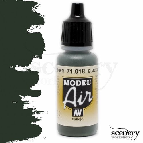Vallejo Model Air Black Green - 17ml - 71018