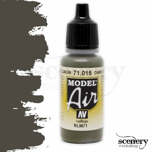 Vallejo Model Air Dark Green RLM71 - 17ml - 71015