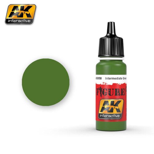 AK interactive Figure Series Intermediate Green - 17ml - AK3058