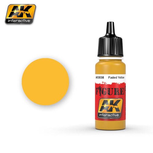 AK interactive Figure Series Faded Yellow - 17ml - AK3038