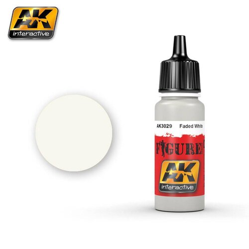 AK interactive Figure Series Faded White - 17ml - AK3029