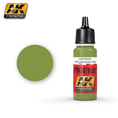 AK interactive Figure Series Light Green - M-44 Light Green Dots - 17ml - AK3024