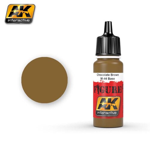 AK interactive Figure Series Chocolate Brown - M-44 Base - 17ml - AK3021