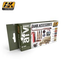Tank Accesories - 6 colors - 17ml - AK4000