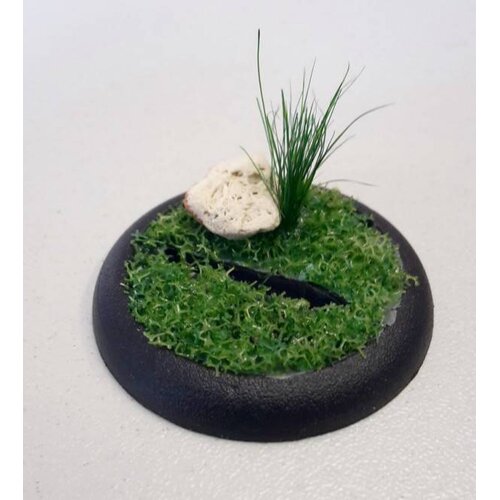 Ziterdes Basing & Battleground Structure Flock Medium Green Fine 3 mm - 15g - 12111