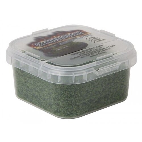Ziterdes Basing & Battleground Structure Flock Medium Green Fine 3 mm - 15g - 12111