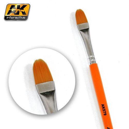 AK interactive Weathering Brush Rounded - AK-579