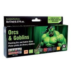 Game Color Orcs and Goblins - 8 kleuren - 17ml - 72304
