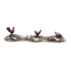 Chickens and rooster Set 2 - TTA601072