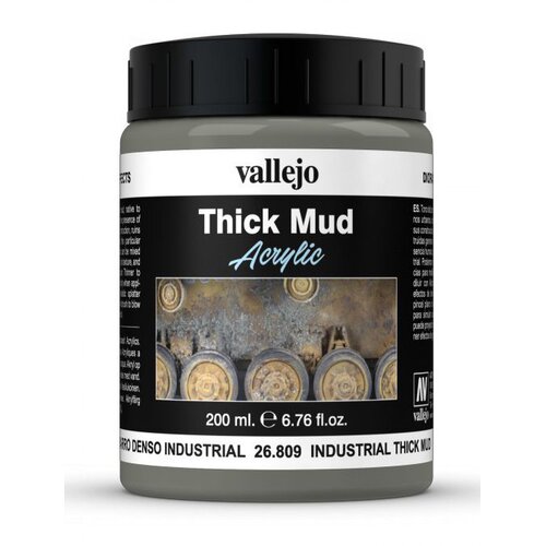 Vallejo Industrial Mud Thick Mud Weathering Effects - 200ml - 26809