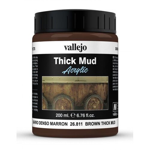 Vallejo Brown Mud Thick Mud Weathering Effects - 200ml - 26811
