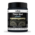 Vallejo Black Mud Thick Mud Weathering Effects - 200ml - 26812