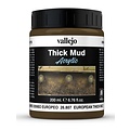 Vallejo European Mud Thick Mud Weathering Effects - 200ml - 26807