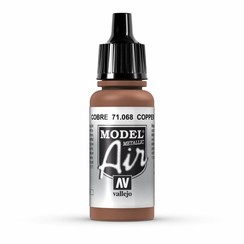 Model Air Metallic Copper - 17ml - 71068