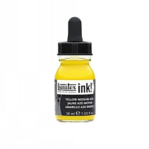 Liquitex Professional Acryl Ink! Yellow Medium Azo - 30ml - 412 - 4260412
